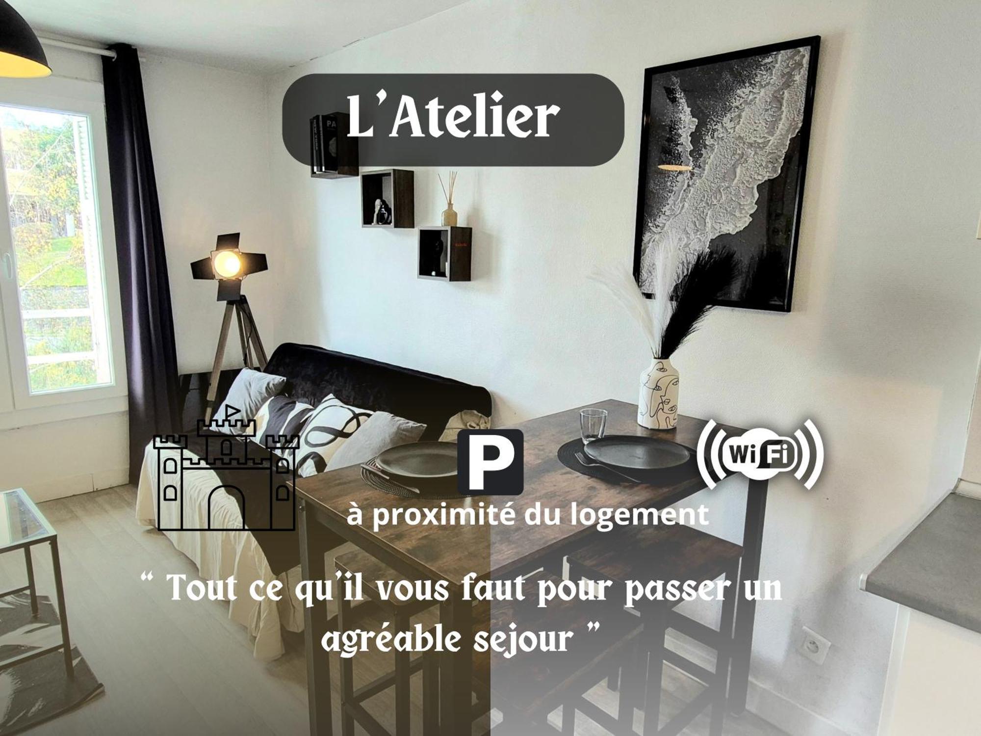 Ferienwohnung L'Atelier-T2 Proche Du Centre-Wifi-Parking Lourdes Exterior foto